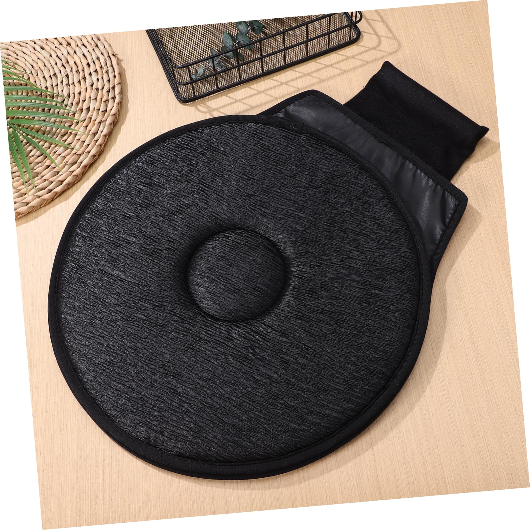FAVOMOTO 360 Voiture Pivotant Coussin Siège De Voiture Plateau Tournant pour Handicapés Coussin De Siège Rond Véhicule Voiture Tournant Siège Équipement D'Aide Siège Rotatif Plateau