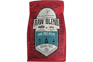 Stella & Chewy's Raw Blend Cage-Free Recipe Dry Dog Food for Optimal Health and Vitality