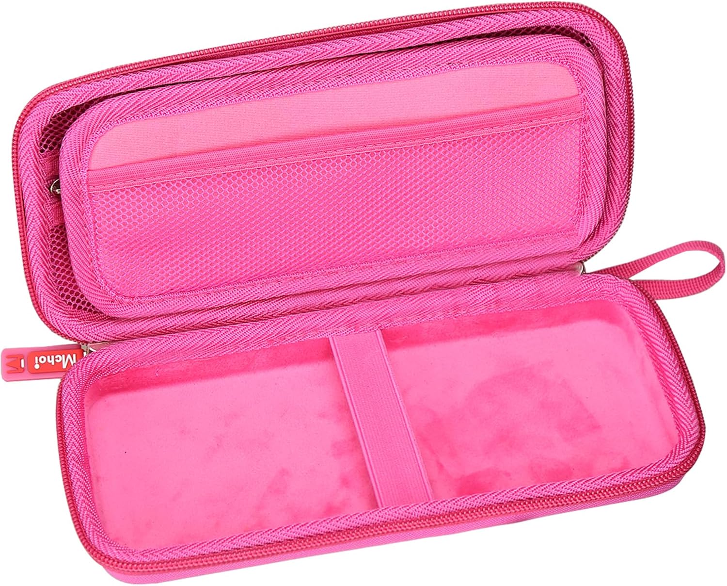 Mchoi Hard Case Suitable for Texas Instruments TI-84 Plus CE/TI-83 Plus/TI-84 Plus CE/TI-83 Plus/Casio fx-9750GIII Graphing Calculator, Extra Pocket for USB Cables, Manual, Pencil, Ruler, Pink image 3