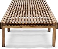 Vista 5 de Christopher Knight Home Addisyn - Tumbona de madera para exteriores, acabado de teca