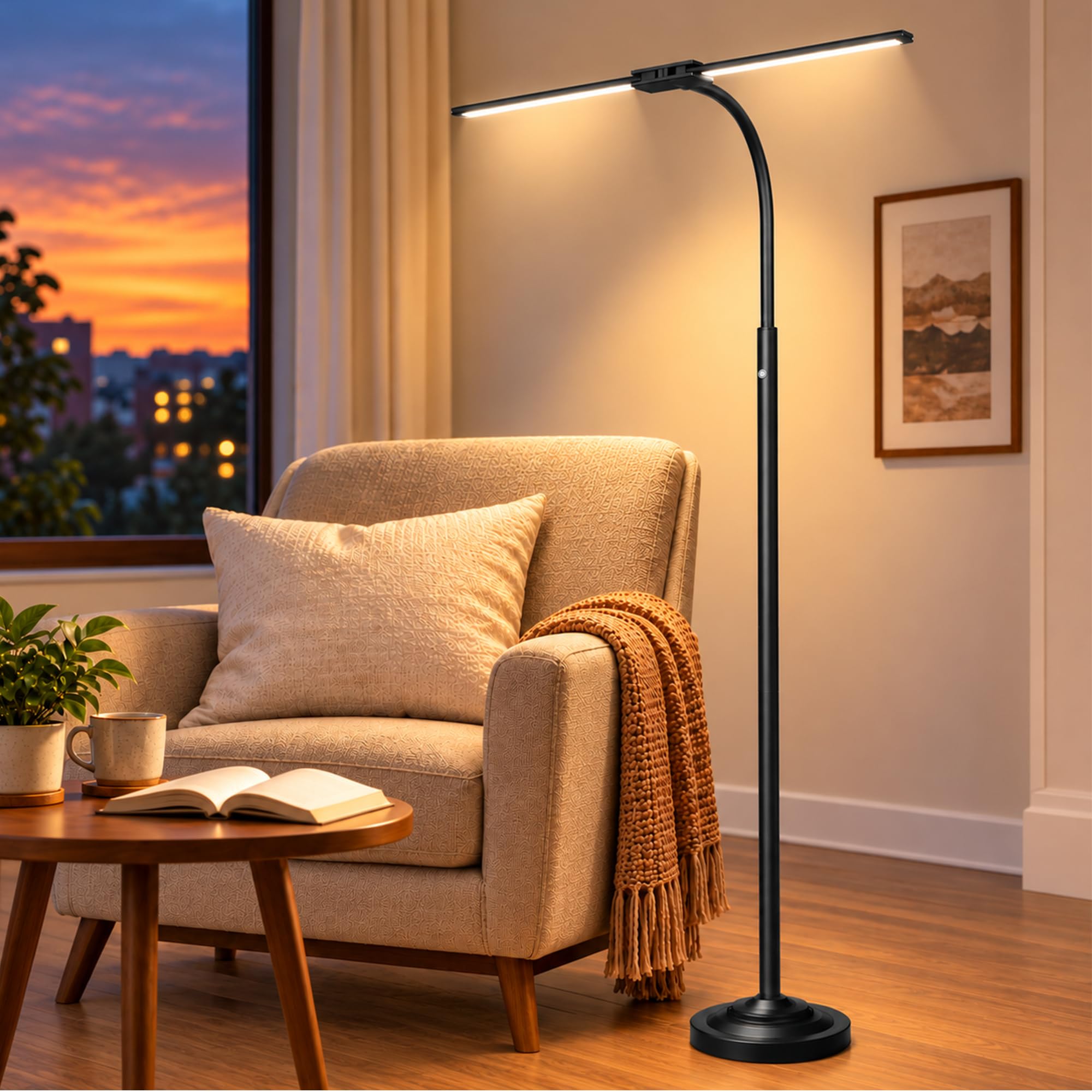 【新品】RECENO ARC Cordless Floor Light Amazon.com: Cordless Floor Lamp Rechargeable, 15W Bright LED Floor