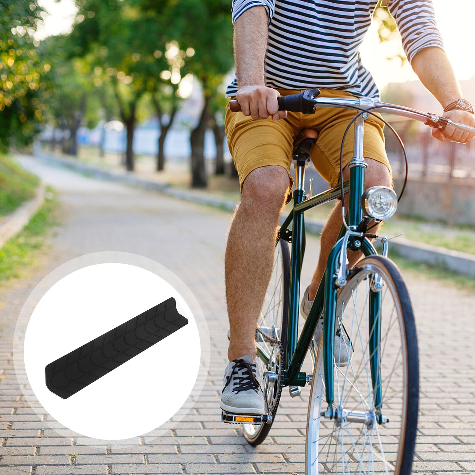 Healeved Adesivo Protettivo per Telaio Bici in Silicone Trasparente Nastro Protettivo Anti-Sfregamento per Bici da Esterno Pellicola Protettiva Resistente per Protezione Completa del