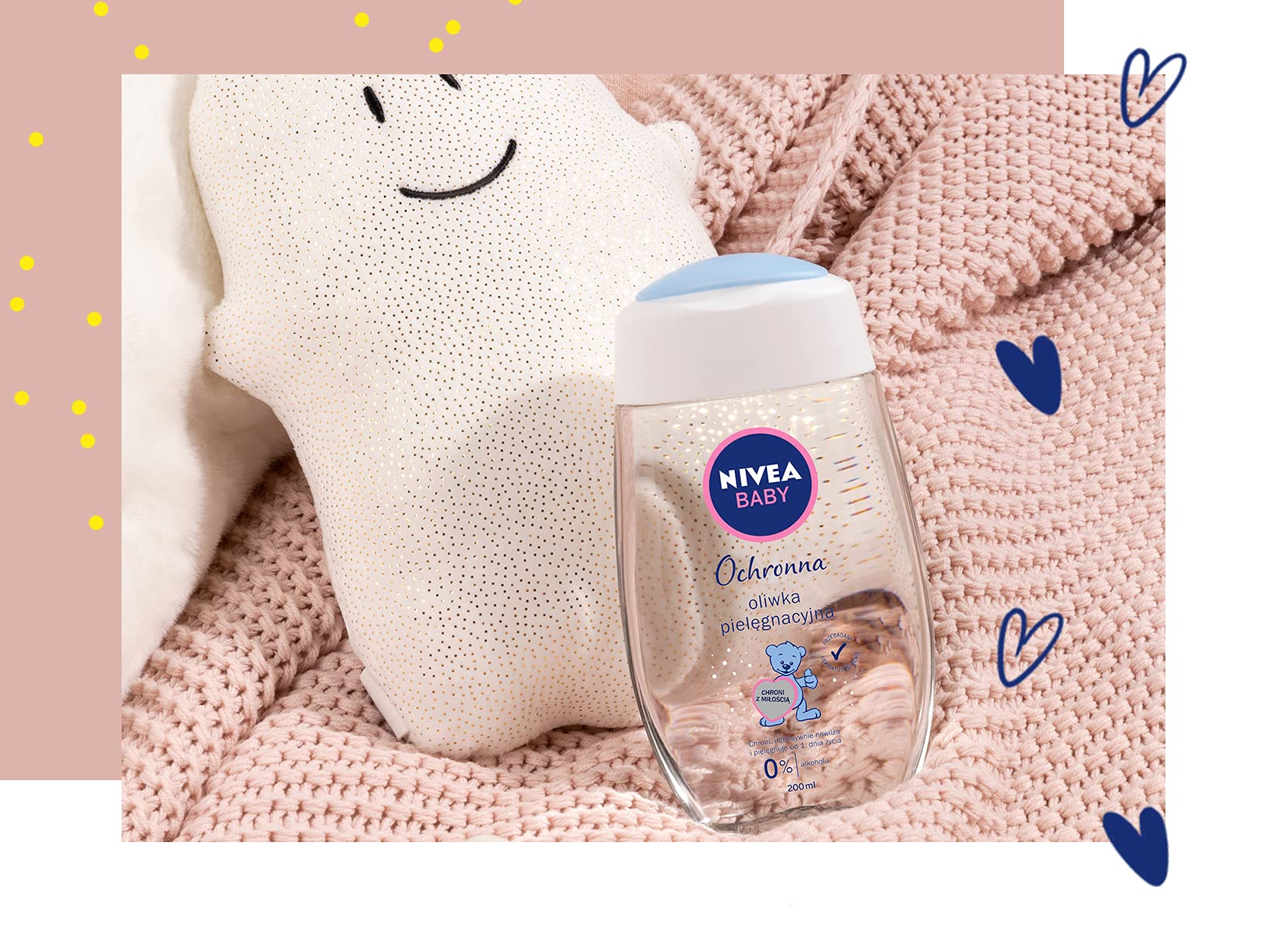 NIVEA Baby Gentle Care Oil Ipoallergenico IDRATANTE per bambini bambino 200ml