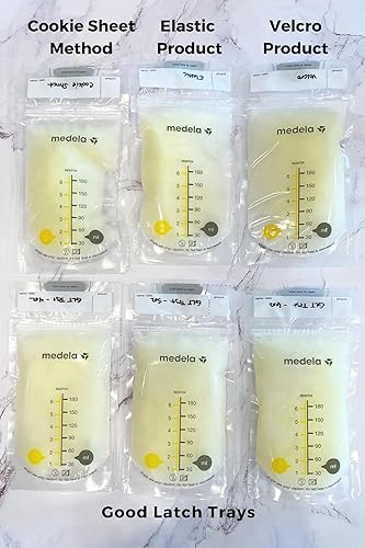 Miniatura 5 de Magnetic Breastmilk Freeze Flat Trays - Breastpump Accessory to Freeze Breast Milk Storage Bags Flat - (for Most Rectangular Bags, 2oz Tray Set