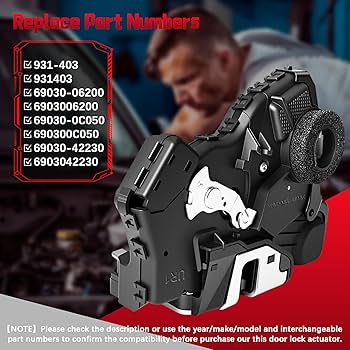 Amazon | ドアロックアクチュエーターモーターフロント右助手席側 交換