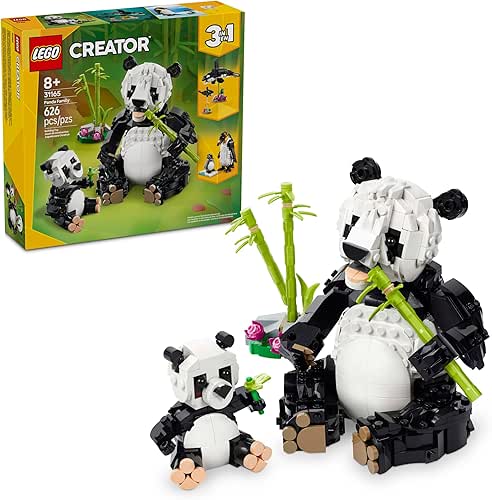 LEGO Creator 3 in 1 Wild Animals Panda Family -
