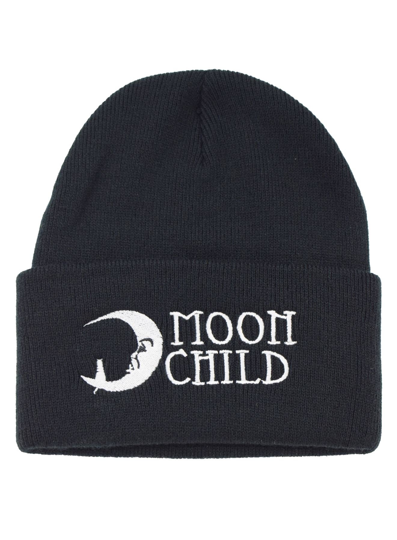 Darkside Men's Black Moonchild Beanie Hat