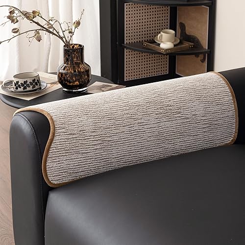 Miniatura 11 de MEETSKY – Fundas para sofá de 2 cojines, funda antideslizante para sofá para perros lavable, fundas de sofá suaves y protectoras para sofás y sofás,