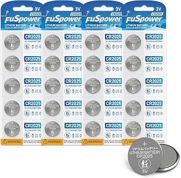 cr2025 Lithium Battery 2025 3V Battery for Car Remote Key 20 Count Pack of 1