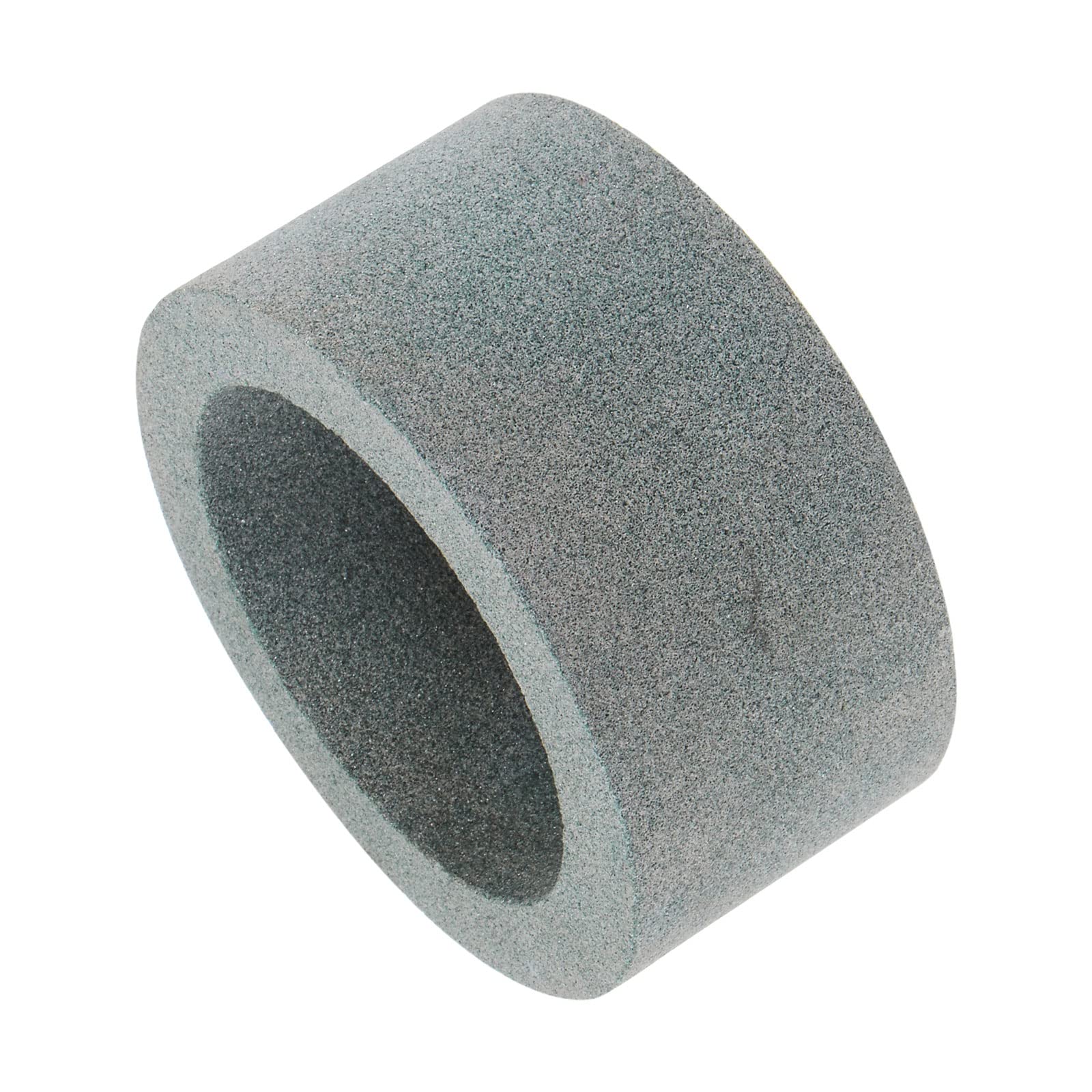 sourcing map Tasse Meulage Meule 4 pouce 80 Grains Silicium Carbure Tasse Abrasif Roue Vert Aluminium Oxyde pour Couteau Affûtage Machine Abrasif Outil