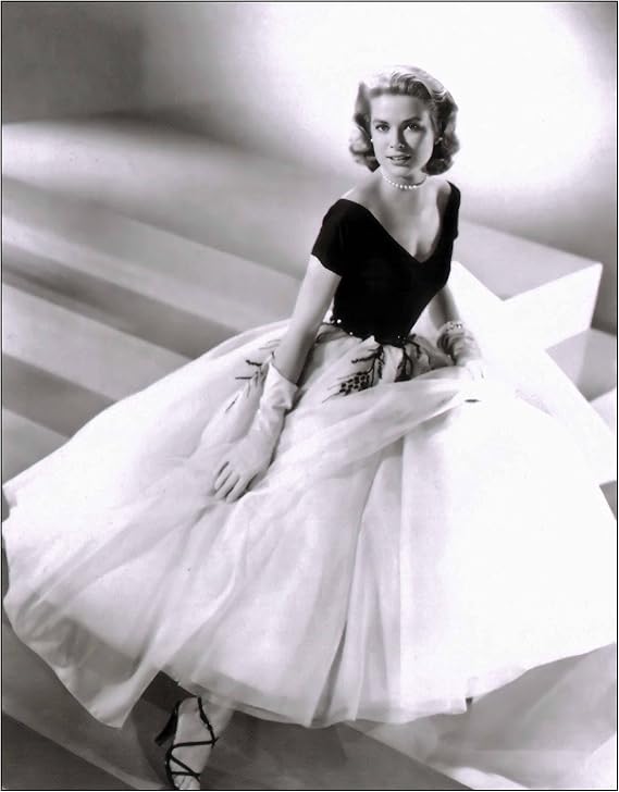 ArtDash Set of 4 Black & White Photo Prints The Grace Kelly Collection