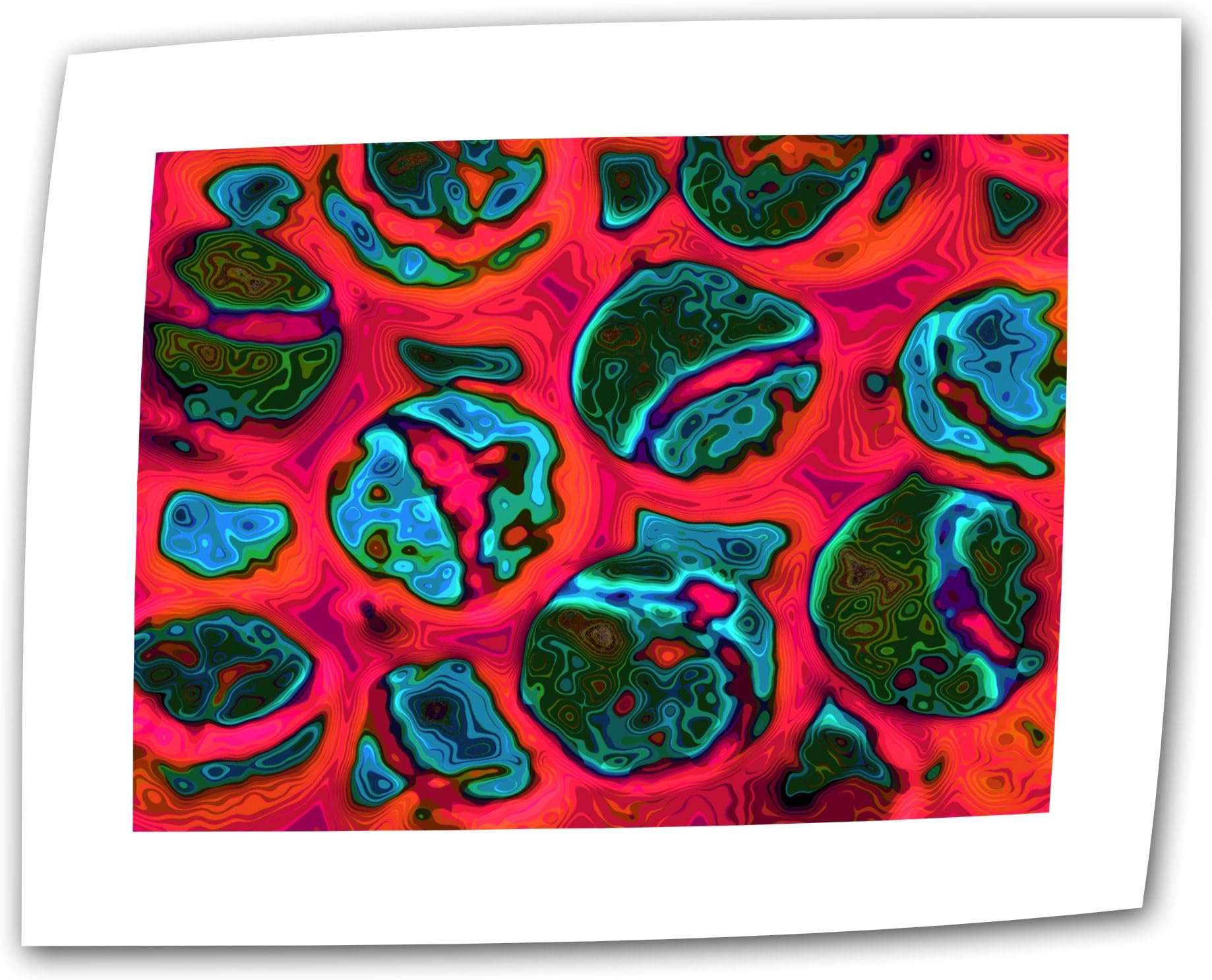 Art Wall APB Studios Lily Pads Canvas Art with 2-Inch Accent Border, 18 by 24-Inch