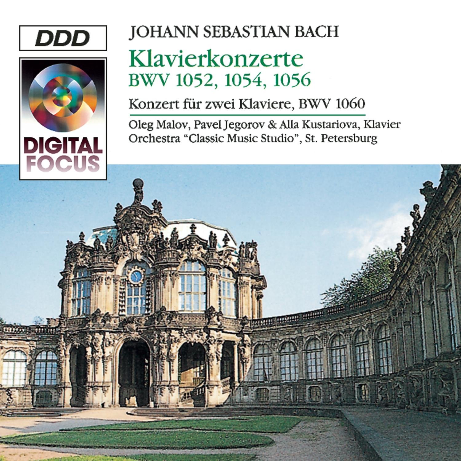 Bach: Keyboard Concertos Jegorov /Pno//Malov /Pno/; Titov/St Petersburg Orch; Jegorov /Malov; J S, Bach and Bach, J S