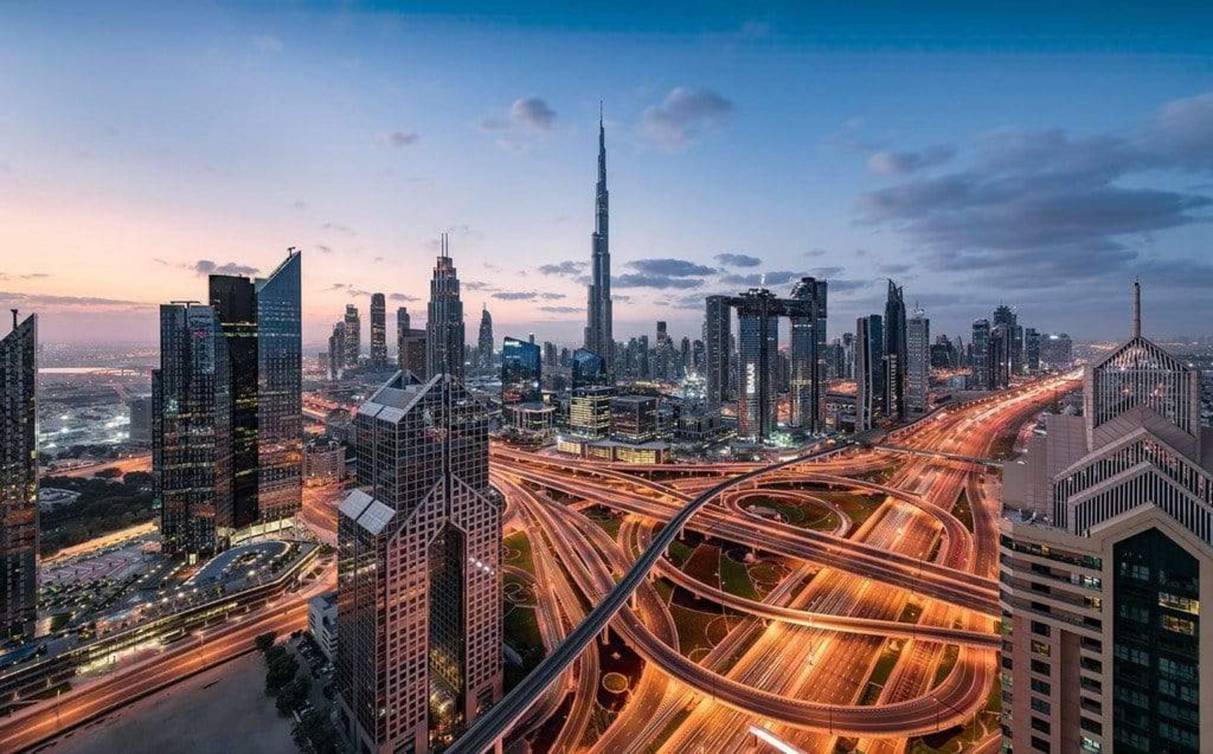 Poster XXL Impression Numérique de Dubaï 450cm avec détails haute définition