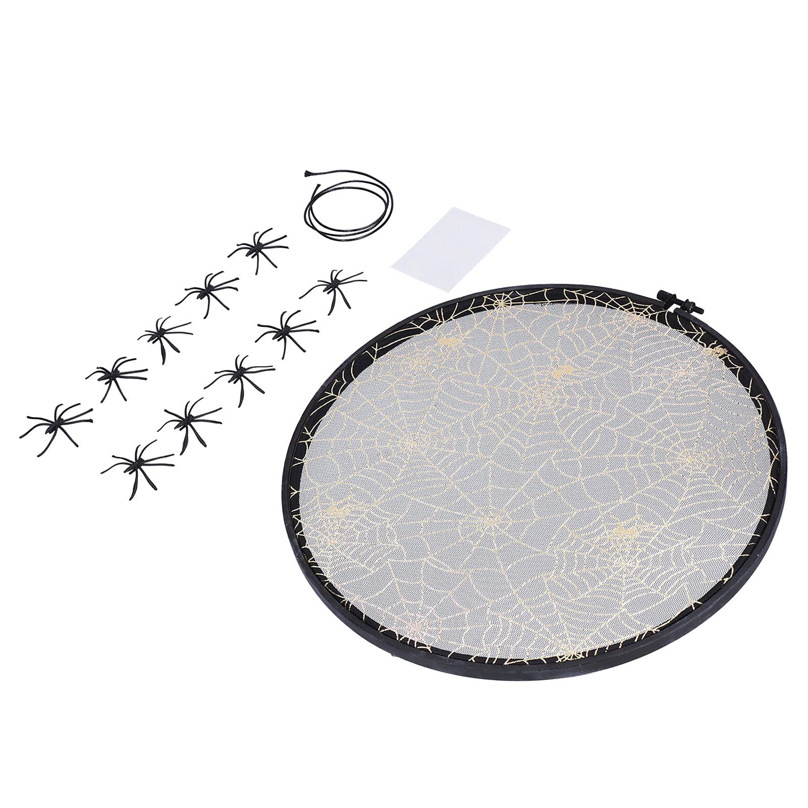 Kit Punto Croce Contato Santa Muerte, Motivo Decorativo Per Halloween E Día De Los Muertos, 21.5x20.5 Cm, Include Tela, Fili, Ago