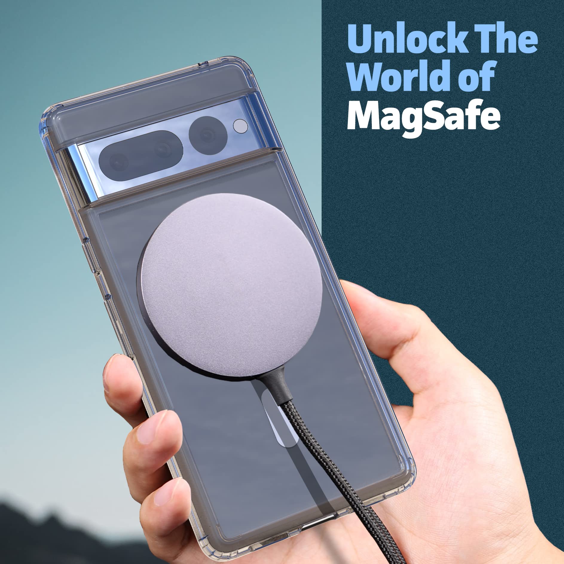 HAOYE Cover per Google Pixel 7 Pro, Portafoglio Custodia in