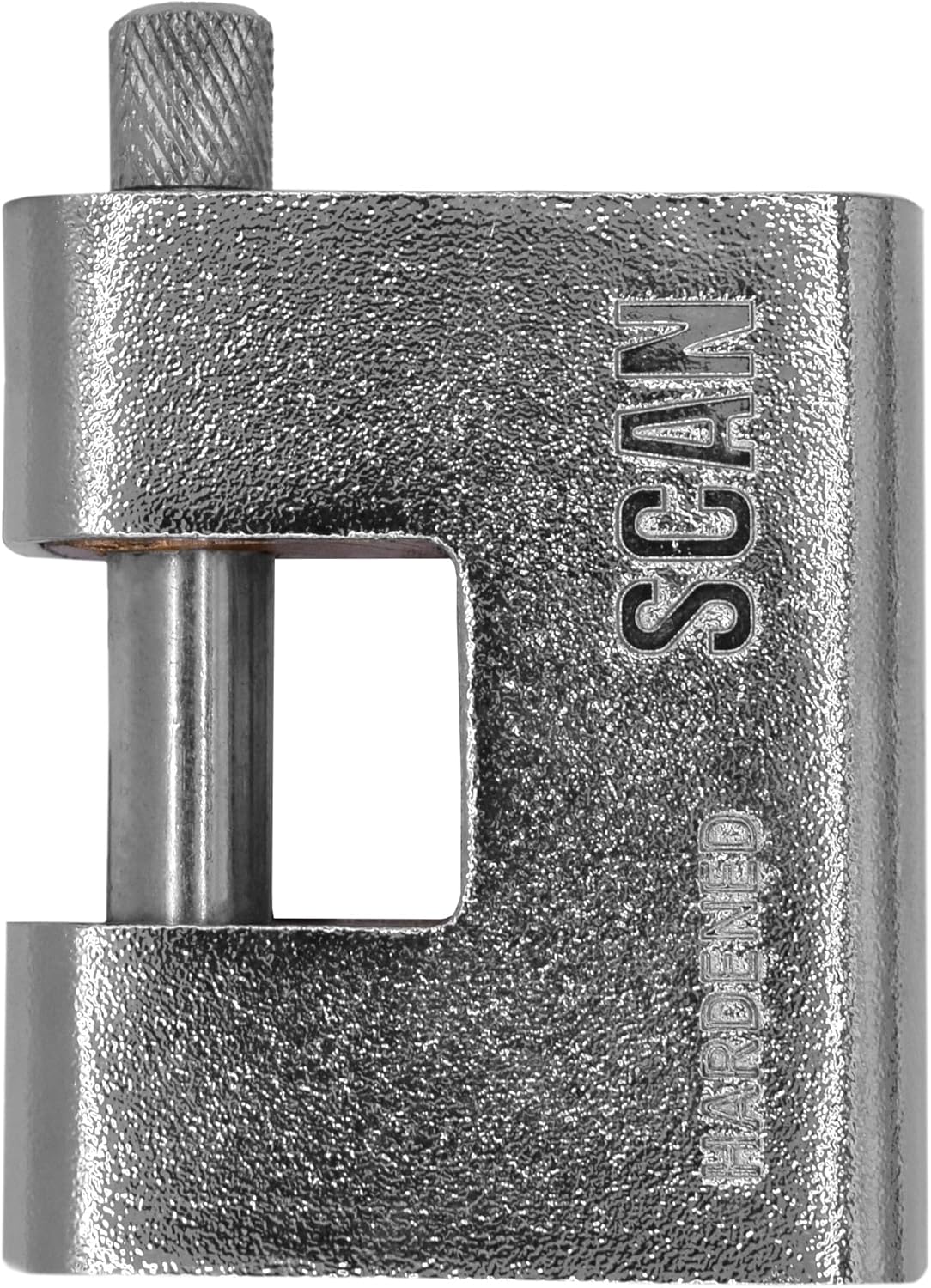 SCAN SCAPLA60SHUT Shuttered Padlock, Black
