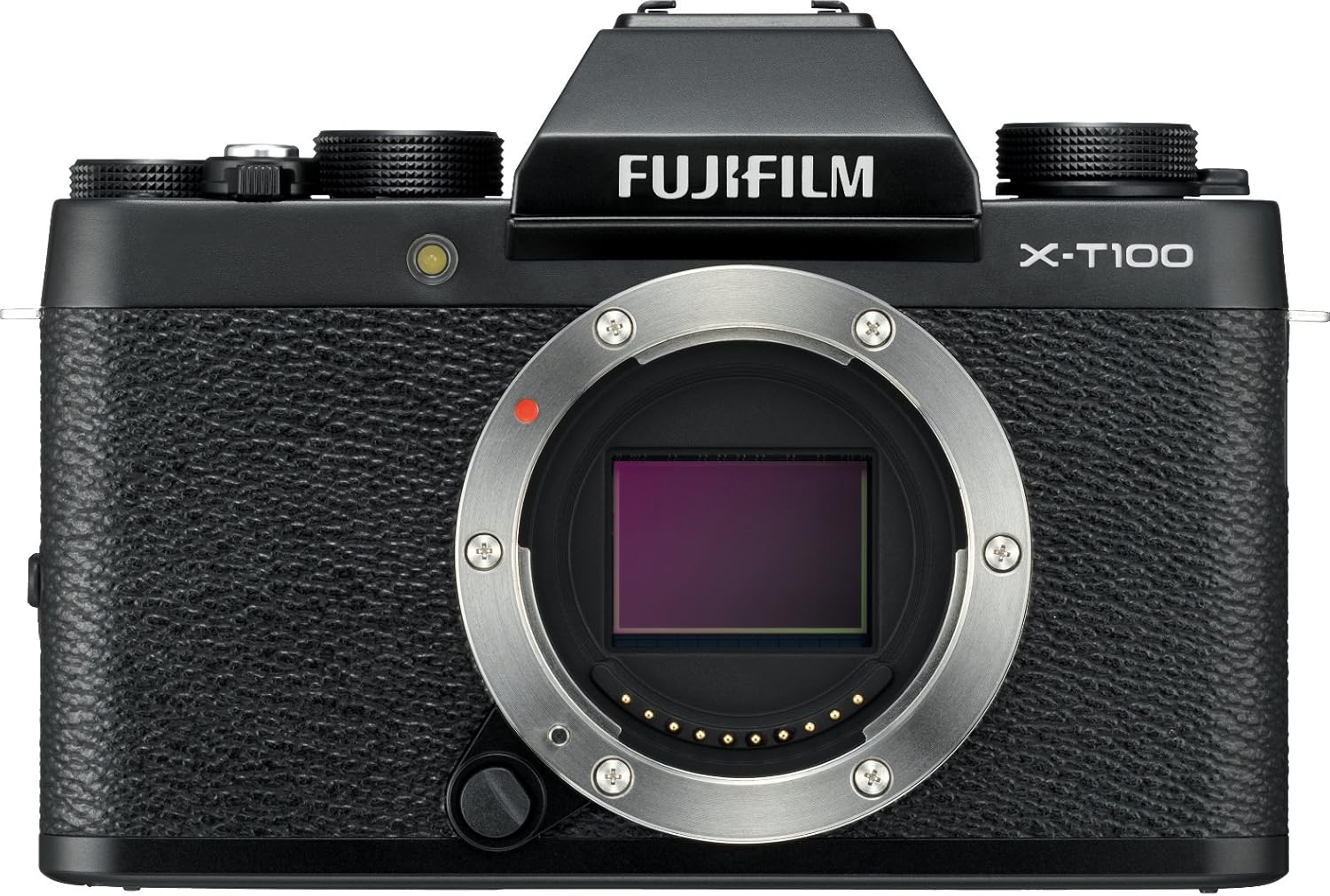 Fujifilm X-T100 Mirrorless Digital Camera, Black (Body Only)