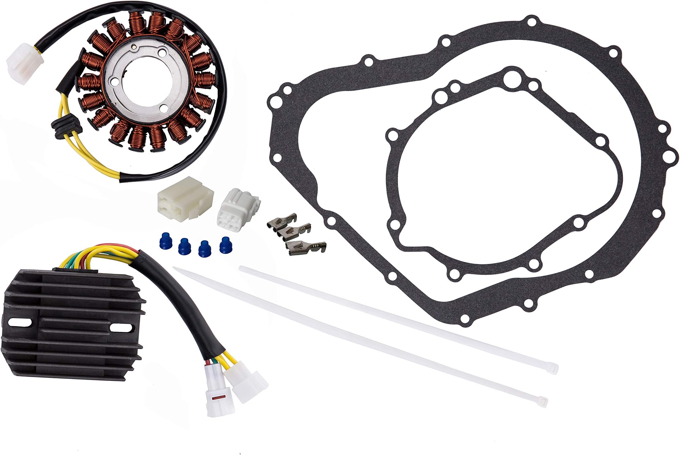 Stator &Voltage Regulator Rectifier & Gasket Fit SUZUKI GSXR 600 750 2006 2007 2008 2009 2010 2011 2012