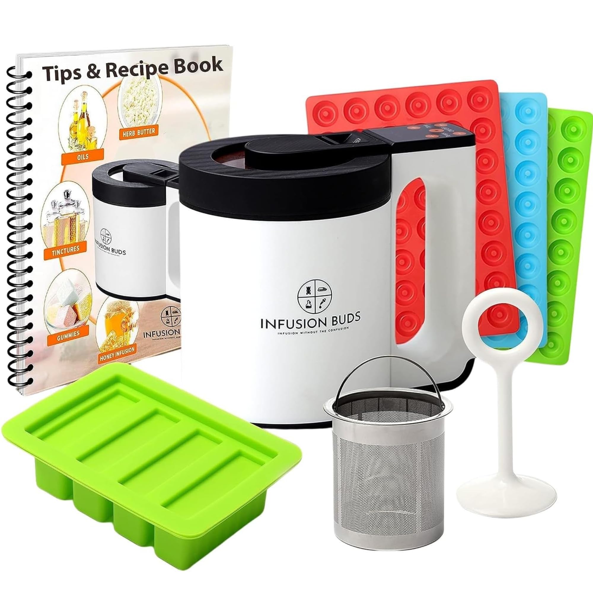 Decarboxylator Machine For Herbs- Decarb Box with Smell Proof Canister. Decarb Machine Magically Activates Herbs for Infusion of Butters, OIls and Tinctures - Odorless and Easy To Use- eBook