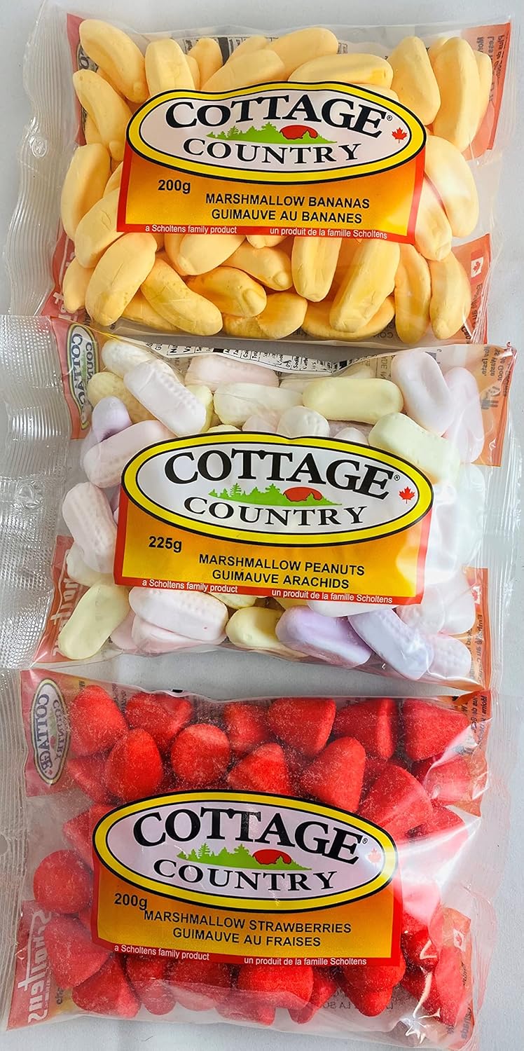 Cottage Country Marshmallow Variety 3 Pack (600g) Amazon.ca Grocery