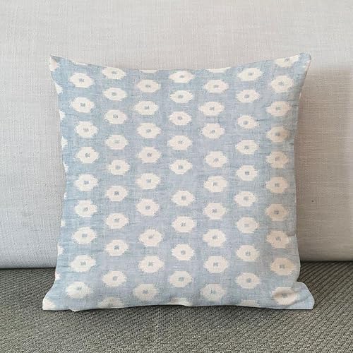 Vista 327 de ArogGeld Chinoiserie - Fundas de almohada escénicas asiáticas, estilo asiático, funda de almohada azul y verde Kelly, funda de cojín para decoración