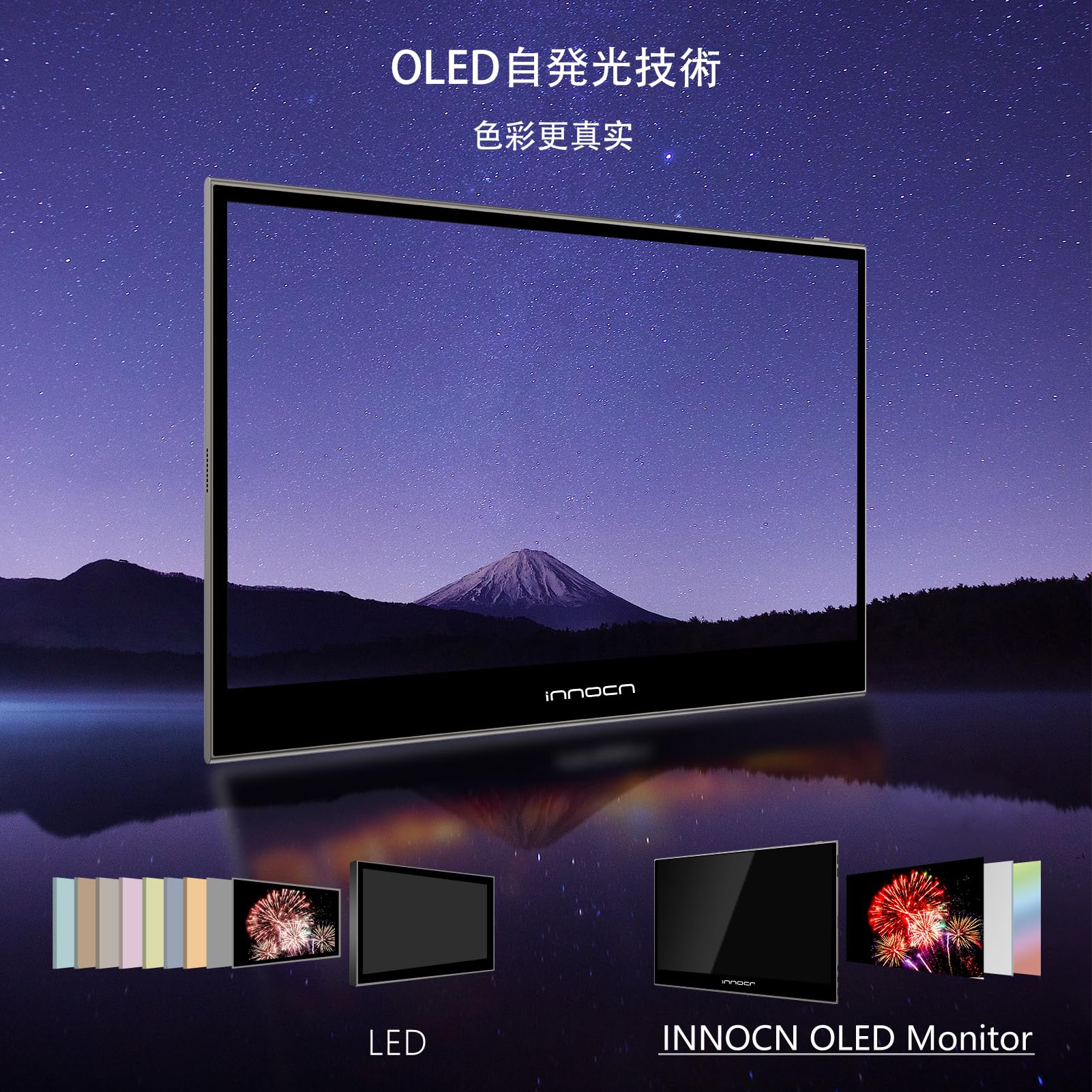 Amazon.co.jp: INNOCN 15K1F 有機el モバイルモニター 15.6 インチ