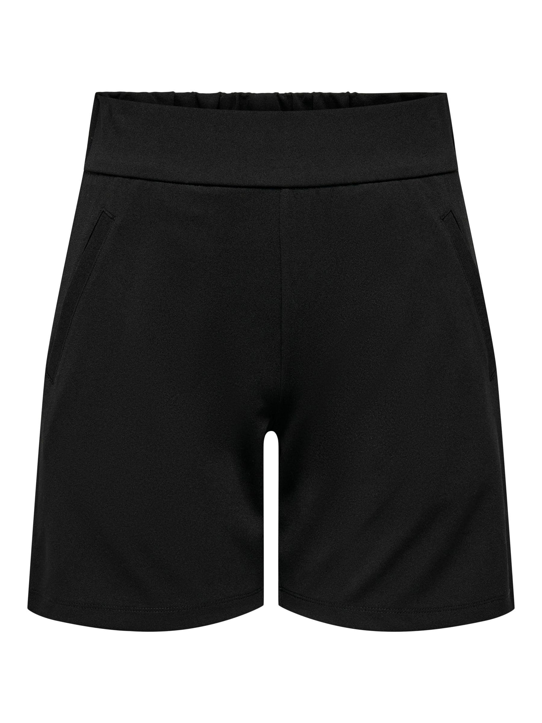 JdY Women's Louisville Catia Shorts JRS Noos, Black, XL