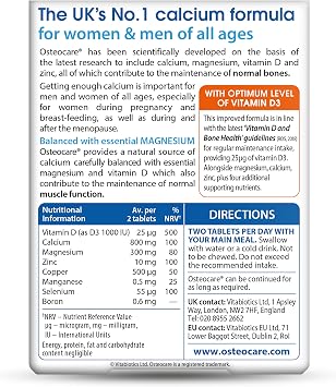 Osteocare Original Bone Health Formula, 0.187 kg
