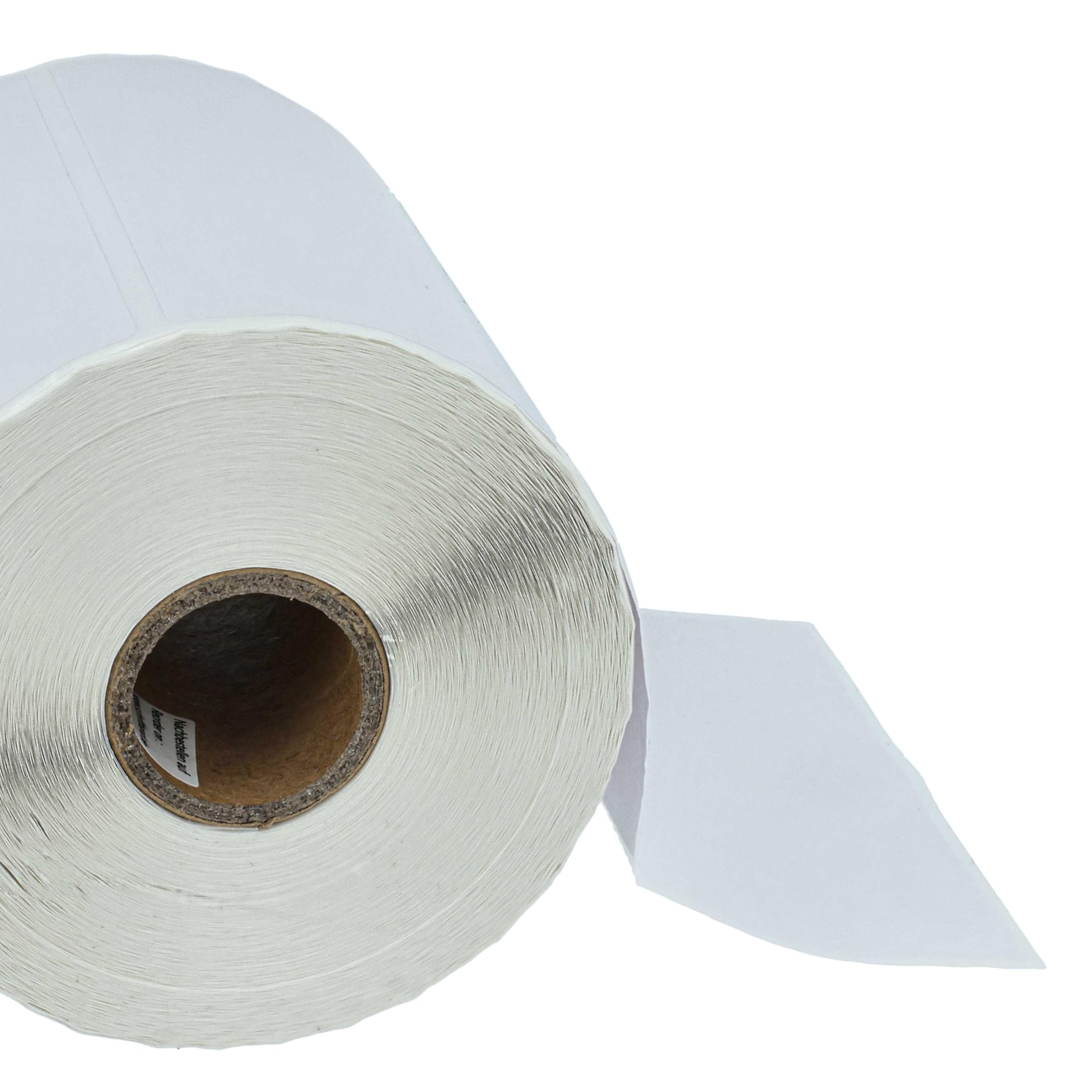 vhbw 10x rotolo etichette 50,8mm x 101,6mm (750 etichette) compatibile con Sato CX400 etichettatrice bianco
