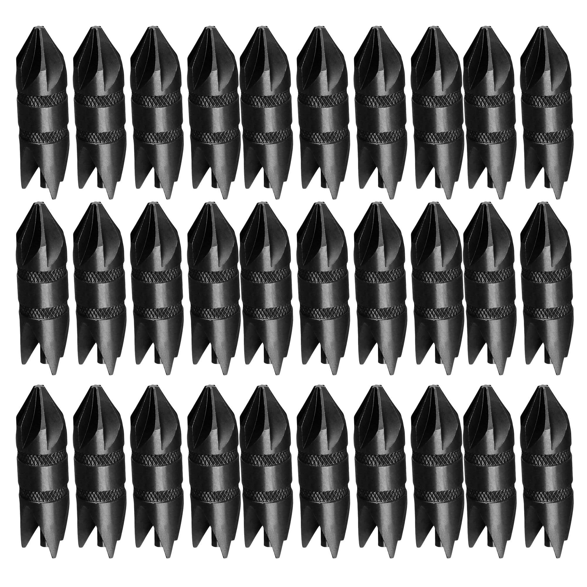 McJ Tools Reloading Chamfer Deburr Hand Tool 0.17-0.45cal, 30pack
