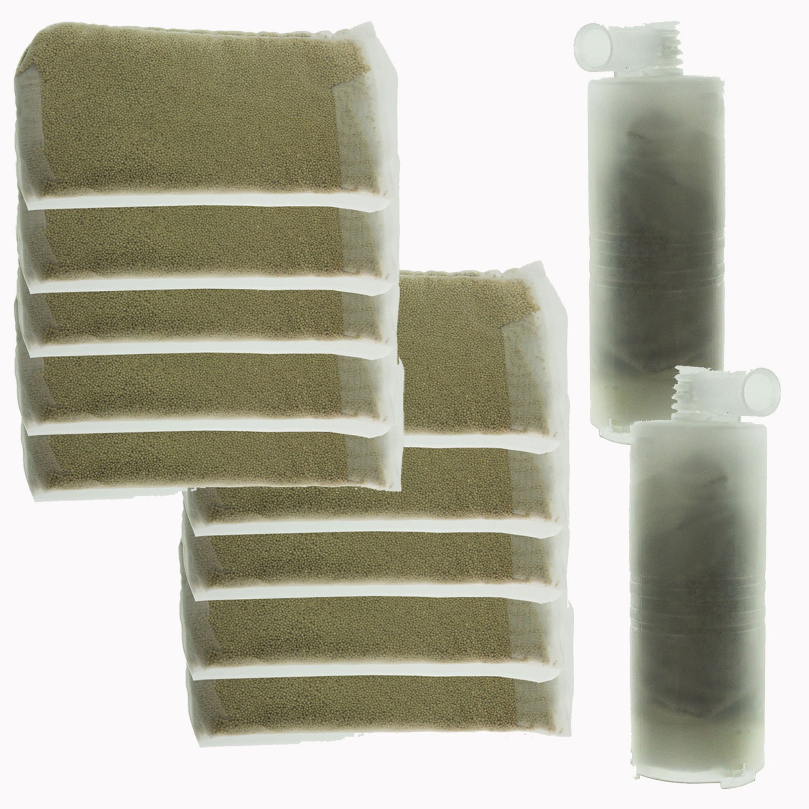 SPARES2GO Anti-Kalk-Nachfüllfilter Für Morphy Richards Bügeleisen - 12 Filter + 2 Kartuschen