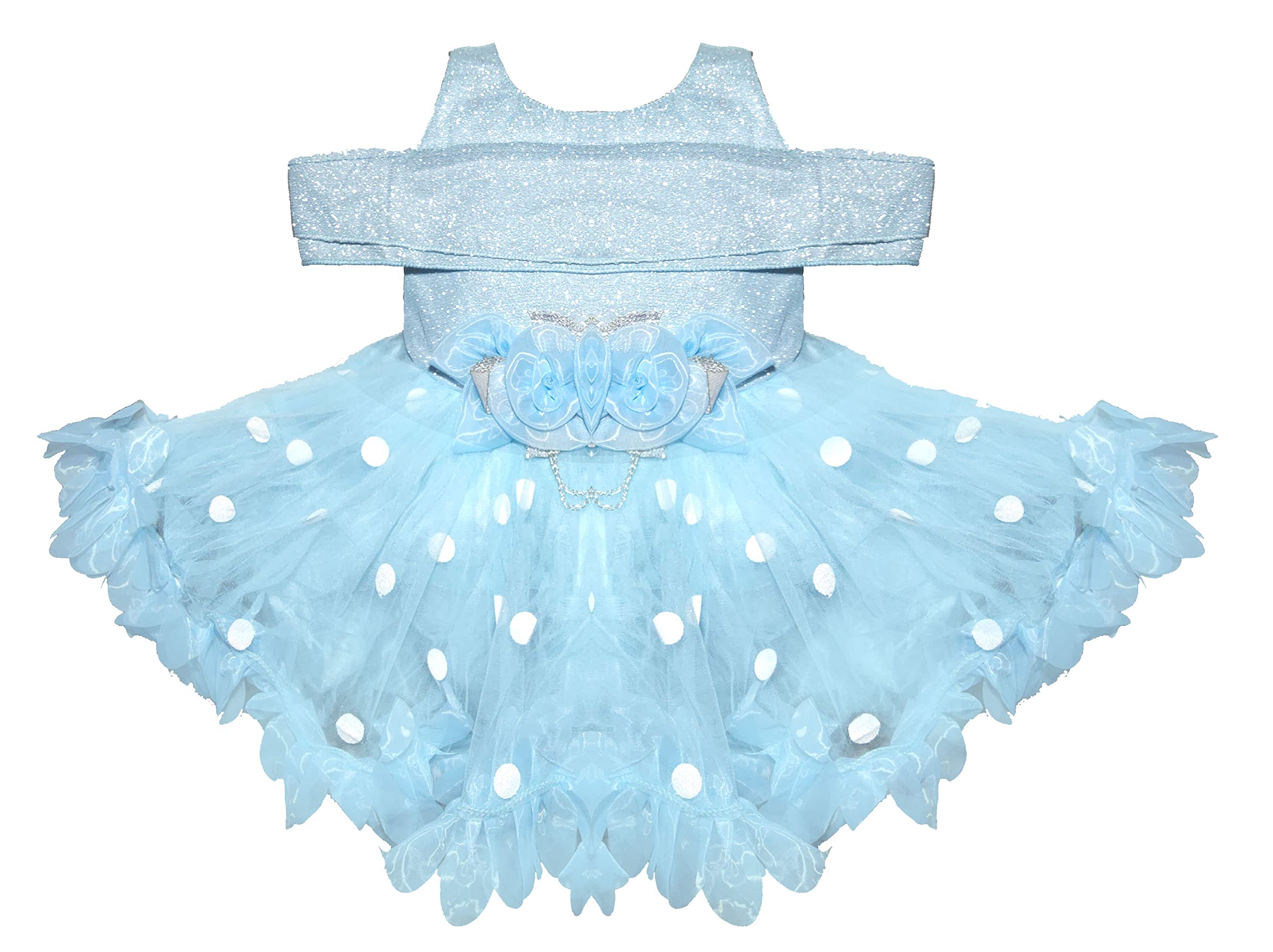 VS Collection Baby Girls Midi/Knee Length Festive/Wedding Dress (Tony Rose)