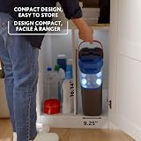 Vileda H2prO Ensemble | Séparation de l'eau 100 % propre et sale | Balai mural, outil de nettoyage de plinthe | Tête de balai microfibre réutilisable lavable en machine - 5