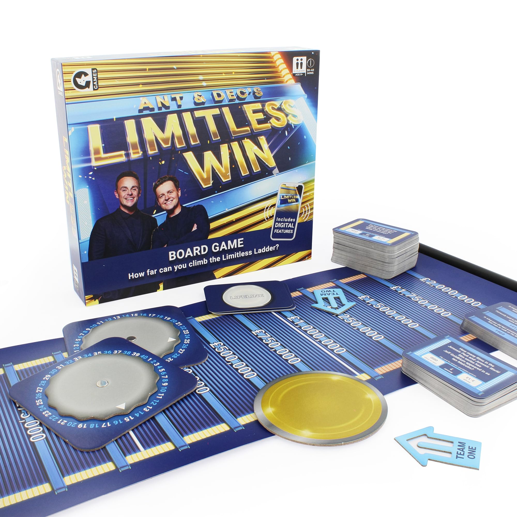 Ginger Fox Board Game Ant & Dec's Limitless Win