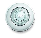 Honeywell Home CT87K1004 The Round Heat Only Manual Thermostat,Large,White,Large Thermostat Round