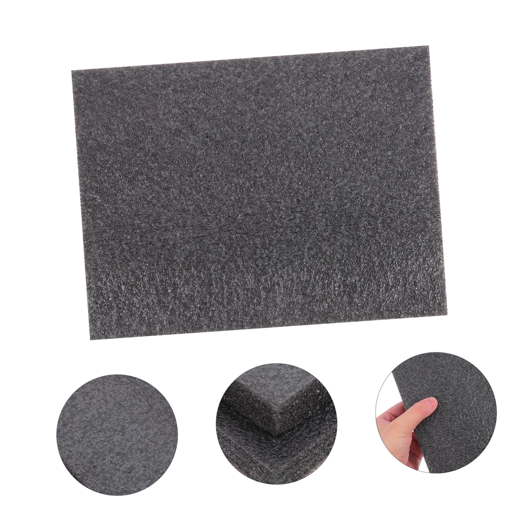 Artibetter 2pièces Mousse Pour Loisirs Créatifs Doublure Coton Perlé Inserts De Protection Légères Et Flexibles