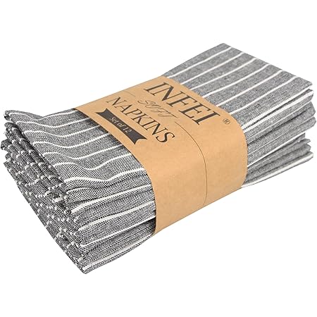 Plain Color Dinner Cloth Napkins, Set Of 12 (15.7 X 11.8 Inches