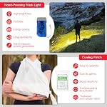 YouNuo Mini First Aid Kit, 153 Pieces Waterproof Emergency Hard Shell Case, All-Purpose Portable Compact First Aid Kit, Ideal for Home/Car/Travel/Camping/Hiking/Outdoor Emergencies (Red)