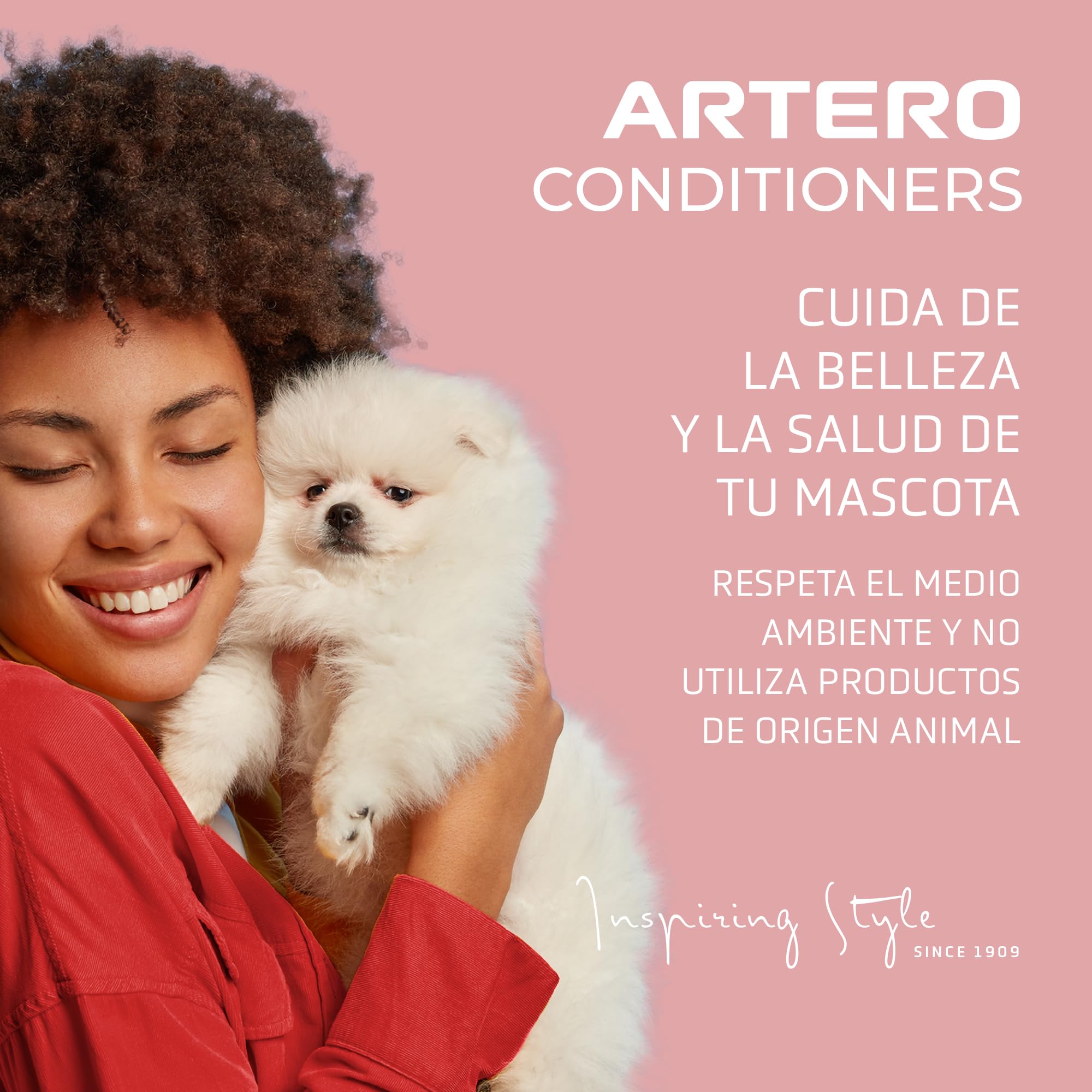 Pack Caniche Rojo. Champú 650 ml y Mascarilla 650 ml