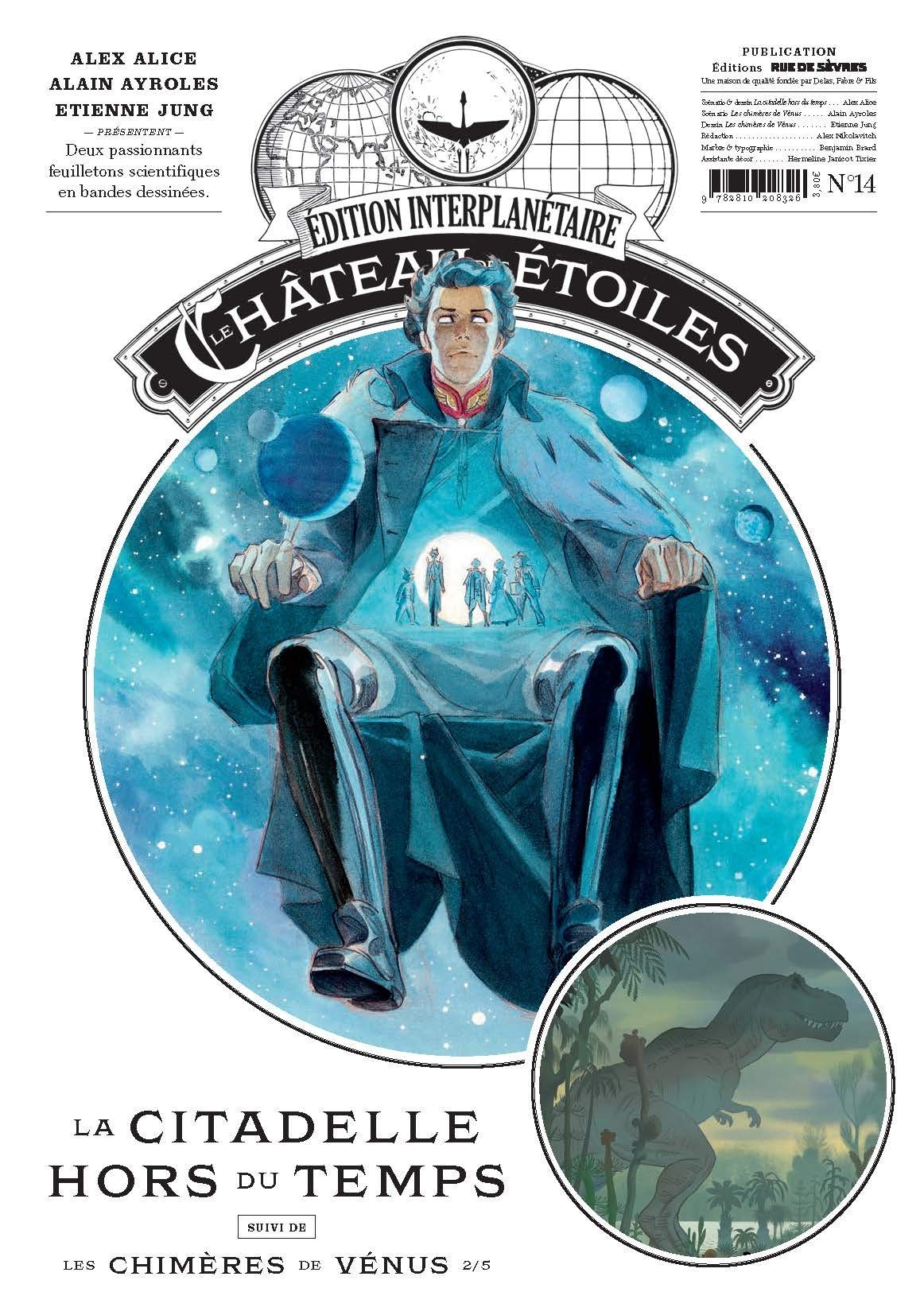 Château des étoiles - gazette n°14: Le Château des étoiles (T5) et Les Chimères de Vénus (T1)