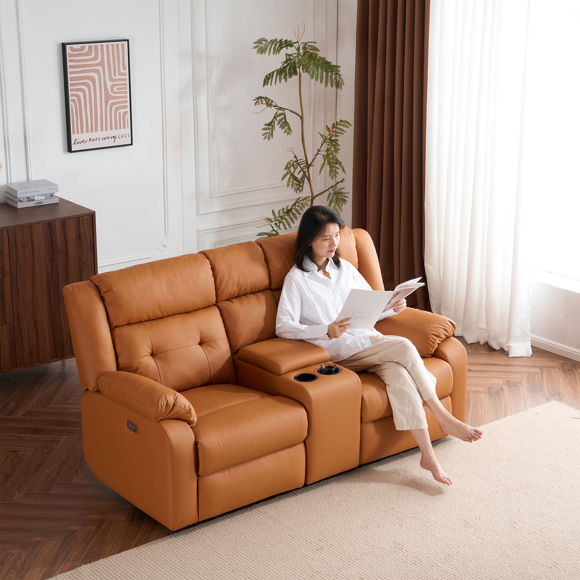 リクライニングソファー★多機能★美品 Amazon|Harper & Bright Designs リクライニングソファ 電動