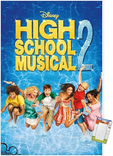 Vista 55 de Trends International High School Musical 2 - Póster de pared de una hoja, 22.375 x 34 pulgadas, versión premium sin marco