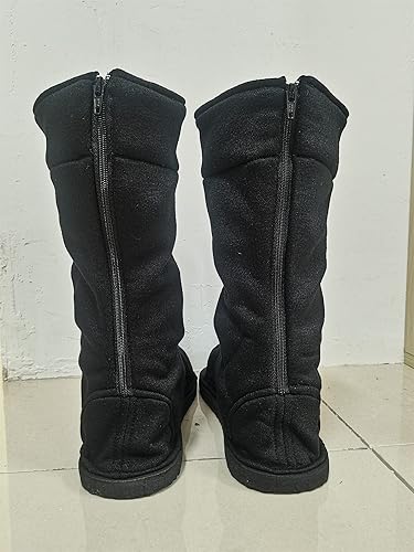 Miniatura 4 de ZNZXYCOS Botas altas de cosplay de anime de tamaño estadounidense, zapatos negros, accesorios de Halloween para adultos y niños