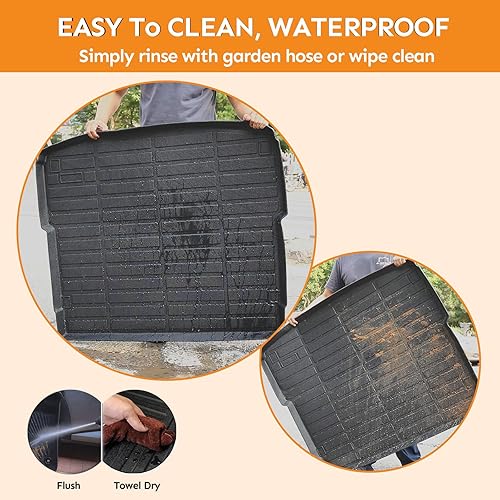 Miniatura 5 de Binmotor Revestimiento de carga para Toyota Prius 2023, alfombrilla para maletero para todo tipo de clima para Toyota Prius 2023