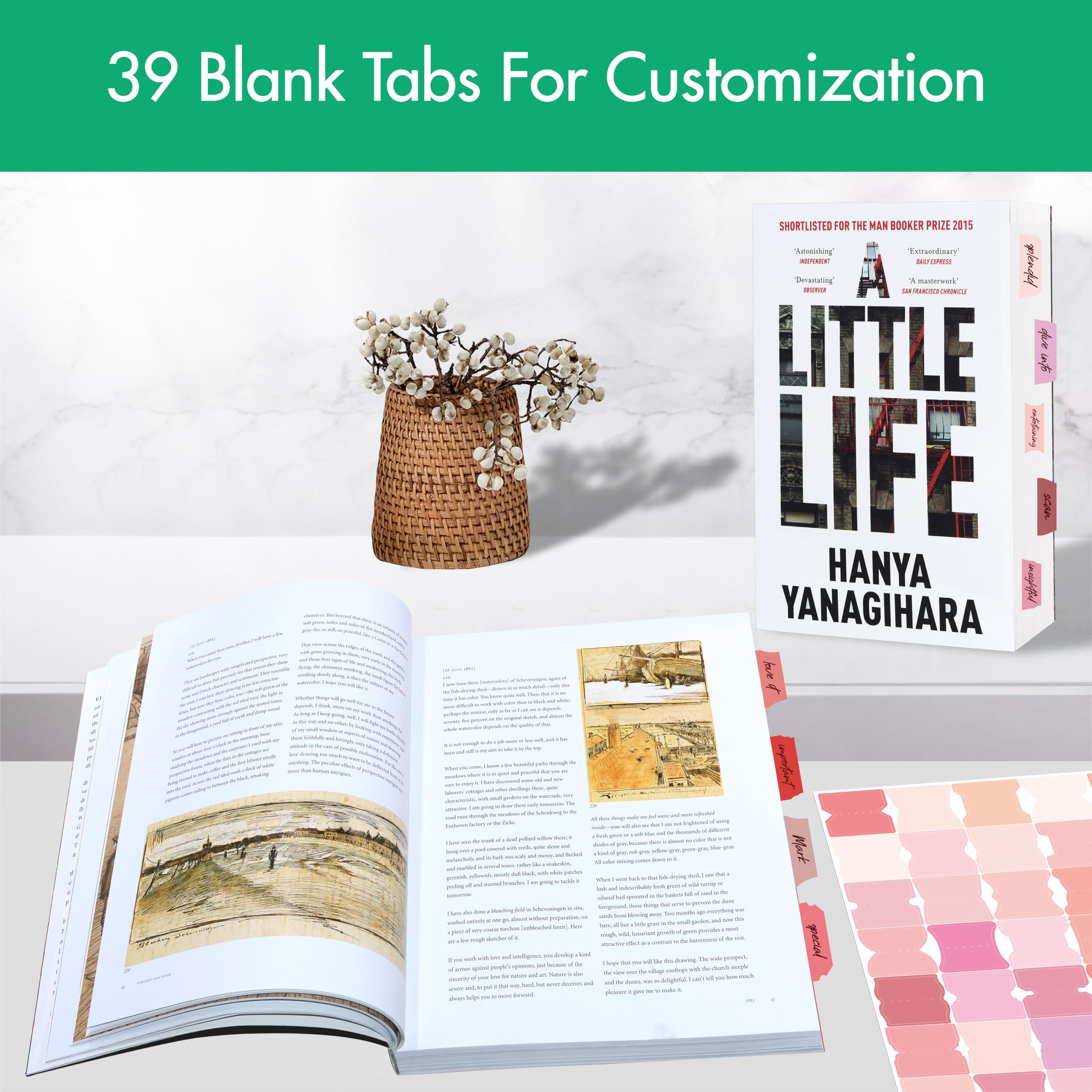 105 Pestañas de Índice de la Biblia en Español, Juego de Pestañas Laminadas, Pestañas Autoadhesivas de la Biblia, 80 Adesivos de Fe Cristiana con una Guía de Alineación (Rosa)