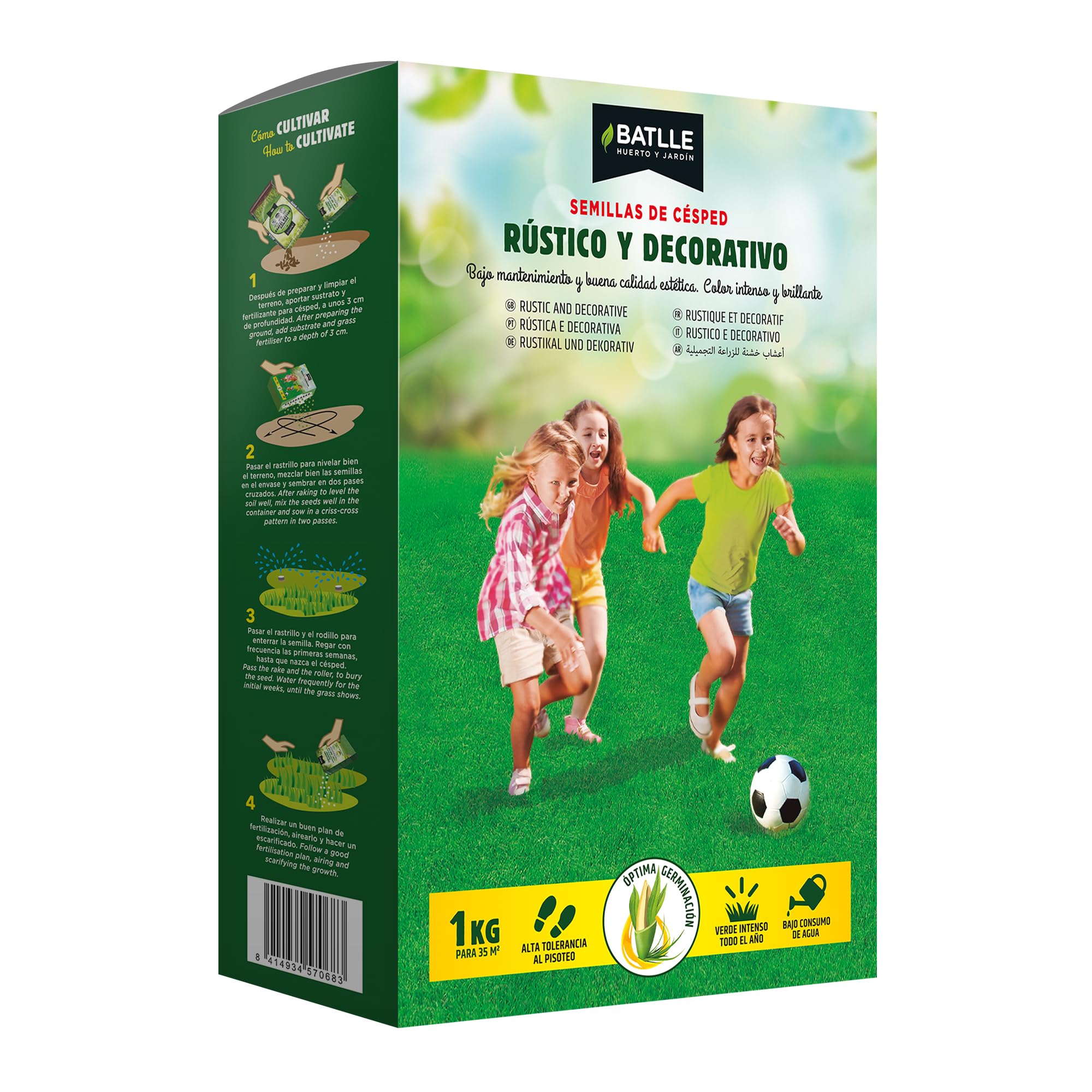 Semillas Batlle Rustic and Decorative Lawn 1 kg