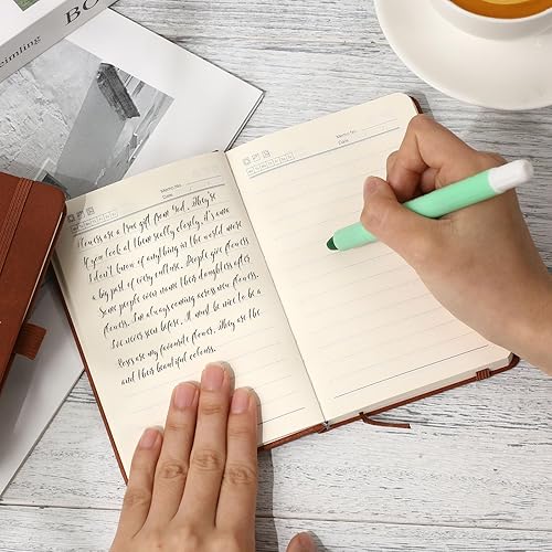 Miniatura 6 de 20 cuadernos de cuero de agradecimiento, regalos de agradecimiento, regalos de equipo para empleados, compañeros de trabajo, cuadernos inspiradores