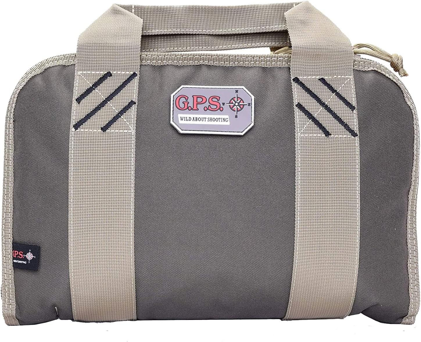 GPS Double Soft Pistol Case with Mag Storage & Dump Cup | Durable Safe Secure Handguns, Ammo & Shooting Accessories Carry Bag