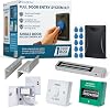 SecureMyDoor - Full Door Entry Kit | Indoor Security System with Electric Maglock Magnetic Lock, Proximity Reader & RFID Fobs | Ideal for Commercial & Home Residential Access Control Door